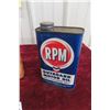 Image 4 : Three Outboard and Snowmobile Oil Cans Including Irving, Mystik and RPM
