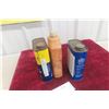 Image 5 : Three Outboard and Snowmobile Oil Cans Including Irving, Mystik and RPM