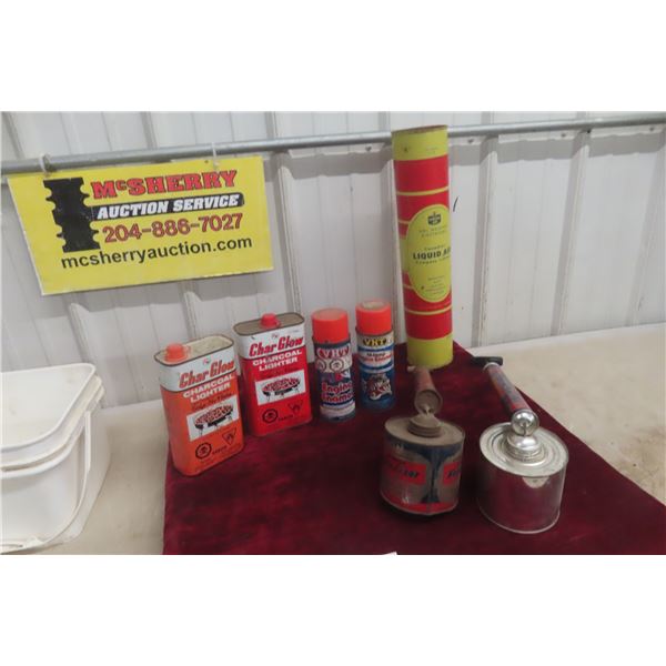 2 x Hudson Inseticide Spray, CharGlow Ligher Fluid, and More