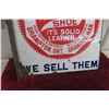 Image 4 : Williams Shoe Company Porcelain Double Sided Flange Sign, 1940s, 16 1/2" x 22 1/2"
