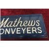 Image 4 : Mathews Conveyors Embossed Metal Sign