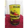 Image 1 : Rislone Shaler Special Snowmobile Oil Quart Can w/ Product