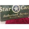 Image 5 : Star Cars Durant Motors Vintage Double Sided Metal Dealership Sign, 1920s, 35" x 23 1/2"
