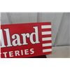 Image 4 : Willard Battery Metal Advertising Sign, 12 1/2" x 30" Vintage?