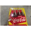 Image 2 : Coca-Cola Six Pack Metal Tin Advertising Sign, Take Home a Carton, Dated 1951, 35" x 53"