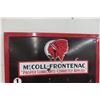 Image 2 : 1920s McColl Frontenac Porcelain Grease Gun Rack Sign, Single Sided, 40" x 64"