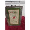 Image 4 : Texaco McColl Frontenac Five Gallon Pinnacle Mineral Cylinder Oil Can
