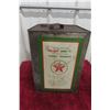 Image 5 : Texaco McColl Frontenac Five Gallon Pinnacle Mineral Cylinder Oil Can