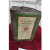 Image 6 : Texaco McColl Frontenac Five Gallon Pinnacle Mineral Cylinder Oil Can