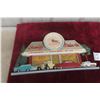 Image 1 : Coca-Cola Vintage Drive-In Plastic Clock, 20 1/2" x 10 1/2"