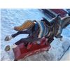 Image 4 : "Ride The Champ" 50's Coin Operated Horse. Original Saddle and Harness! VERY COOL!