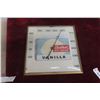 Image 1 : Sealtest Ice Cream Vanilla Clock by Pam Clock Company, Glass Lens, 12" x 12", 1950s–1960s