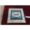 Image 1 : Sealey Dealer Thermometer by Pam Clock Company, Glass Lens, 12" Diameter, 1950s–1960s