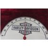 Image 2 : Harley-Davidson Thermometer, Glass Lens, 12" Diameter, 1970s–1980s