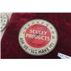 Image 1 : Scully Products Thermometer by Pam Clock Company, Glass Lens, 12" Diameter, 1950s–1960s