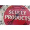 Image 2 : Scully Products Thermometer by Pam Clock Company, Glass Lens, 12" Diameter, 1950s–1960s