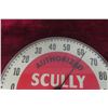 Image 3 : Scully Products Thermometer by Pam Clock Company, Glass Lens, 12" Diameter, 1950s–1960s