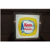 Image 1 : Kem Fine Quality Paints Working Light-Up Sign Vintage 18" x 18"