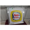 Image 3 : Kem Fine Quality Paints Working Light-Up Sign Vintage 18" x 18"