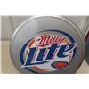 Image 2 : Miller High Life Bottle Cap Sign, Wall Mount or Easle Back, 12" Diameter