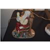 Image 5 : SANTA SCULPTURES BY LARRY MILLER & KEN MEMOLI, "FOREST FRIENDS" & DEAR SANTA" W/FITTED BOX (2) (2 PC