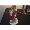 Image 8 : SANTA SCULPTURES BY LARRY MILLER & KEN MEMOLI, "FOREST FRIENDS" & DEAR SANTA" W/FITTED BOX (2) (2 PC