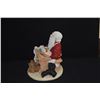 Image 10 : SANTA SCULPTURES, "BELLS OF CHRISTMAS MORN" BY KEN MEMOLI & "THE LEGEND OF SANTA" W/FITTED BOX (1) (
