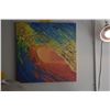 Image 2 : GALLERY WRAPPED LIQUID JEWEL WAVE GICLEE BY THOMAS DEIR (29" X 24")
