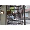 Image 3 : CHINESE LARGE EXPANDABLE BAMBOO BIRDCAGE W/PERCHING BIRD FEEDERS