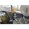 Image 3 : FESTIVE STEMWARE, MARTIN GLASSES & PLATES (11 PCS) (DOES NOT INCLUDE STAND)