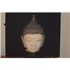 Image 3 : ANTIQUE MARBLE HEAD ON STAND, BEAUTIFUL FACE, BURMA (15 1/4")