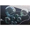 Image 2 : COLLECTION OF GLASS FISHING FLOATS (SOME SIGNED) (9 PCS)