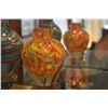 Image 2 : MULTI-COLORED VASES (9 1/4" & 4 3/4") (2 PCS)