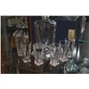 Image 3 : CRYSTALITE BOHEMIA DECANTER & SHOT GLASSES (7 PCS)