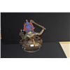 Image 4 : MANJUSHRI BRONZE BUDDHIST DEITY (8 1/4")