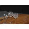 Image 2 : WILLIAMS SONOMA DECANTER & SALVIATI STEMMED GLASSES (3 PCS)