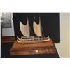 Image 2 : 12" HOKULE'A SCALE MODEL BY FRANCIS PIMMEL; SIGNED