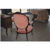 Image 6 : ANTIQUE VICTORIAN PARLOR CHAIR W/FOOT STOOL/BENCH (2 PCS)