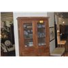 Image 2 : PINE STORAGE CABINET/PIE SAFE W/4 DOORS & 2 DRAWERS (41" X 79" X 18 1/2")