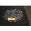 Image 1 : 14 3/4" DEEPLY ETCHED PLATTER W/WOODROSE DESIGN
