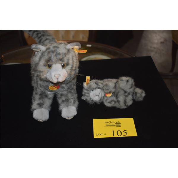 STEIFF MIZZY CAT & MIZZY KITTEN (2 PCS)