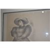 Image 3 : FRAMED "ISLAND LADY"; MADGE TENNENT 1945 (27 1/2" X 31")