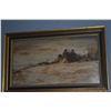 Image 4 : FRAMED OIL PAINTING ON BOARD, BEACH SCENE (23 1/2" X 147 1/4")