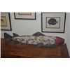 Image 2 : CARVED WOOD FISH SCULPTURE (39 1/2")