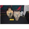 Image 1 : GREEK/ROMAN CERAMIC AMPHORA VASES (10 1/2" & 12 1/4") (2 PCS)