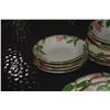 Image 7 : FRANCISCAN DESERT ROSE PLATES, BOWLS, CUPS, SAUCERS, CREAMER & SUGAR (30 PCS)