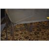 Image 3 : KIPP STEWART BRONZE & GLASS OUTDOOR DINING TABLE (60" X 36" X 27")