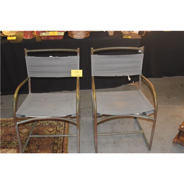 VINTAGE WALTER LAMB PATIO CHAIRS (3" D) (2 PCS)