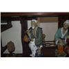 Image 2 : VINTAGE CHINESE FISHERMAN COUPLE (14") (2 PCS)