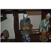 Image 5 : VINTAGE CHINESE FISHERMAN COUPLE (14") (2 PCS)